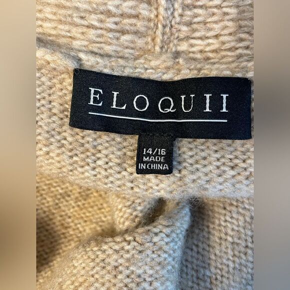 Eloquii V-Neck Cardigan Sweater 14/16 - Picture 6 of 8